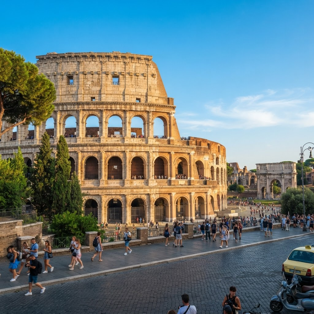 Iconic scenery from Italy