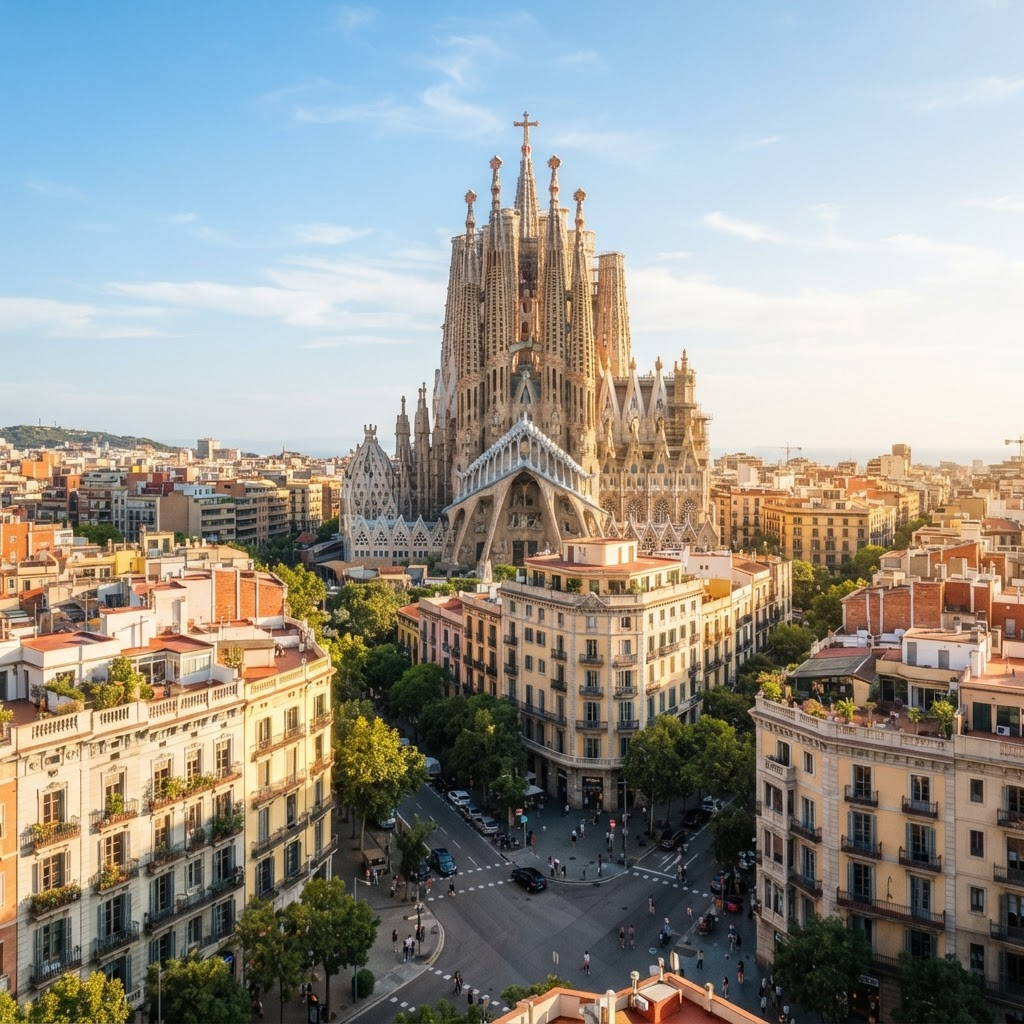 Iconic scenery from Spain