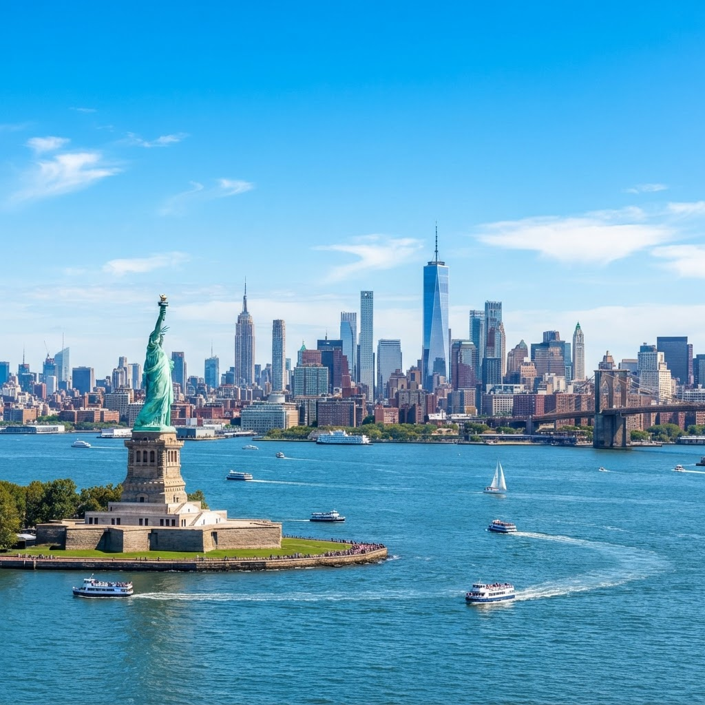 Iconic scenery from United States